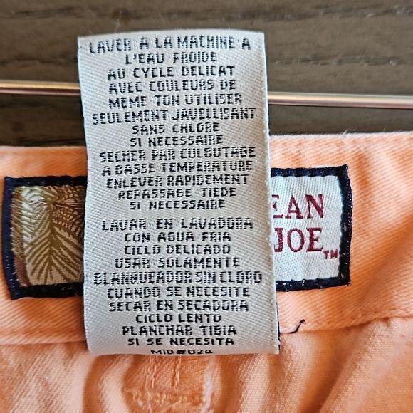 Caribbean Joe Orange‎ Sherbert Capri Pants Sz 10 - Picture 11 of 13